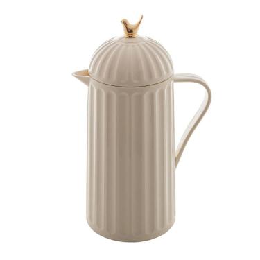 Imagem de Garrafa Termica Plastico Bird Branca 1L