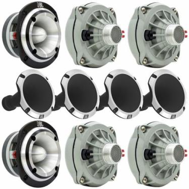 Imagem de Kit 04 Driver JBL D250X 100W e 02 Super Tweeter JBL ST450 Trio 300W co