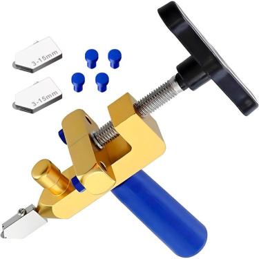 Imagem de Kit Riscador Cortador De Vidro Granito Cerâmica Porcelanato