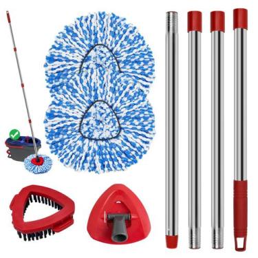 Imagem de Conjunto de esfregões giratórios de reposição do sistema Cedar EasyWri