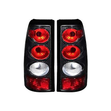 Imagem de Anzo USA Conjunto de luz traseira de carbono Chevrolet Silverado 211021 (vendido em pares)