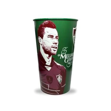 Imagem de Copo Fluminense Comemorativo Fábio 1391 Jogos - Plástico 550ml