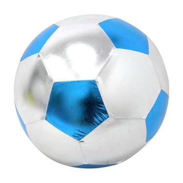 Imagem de Colaxi Equipamento de treinamento de bola de futebol inflável profissional de PVC para crianças bola de futebol de brinquedo para clube meninos meninas jogos, Azul