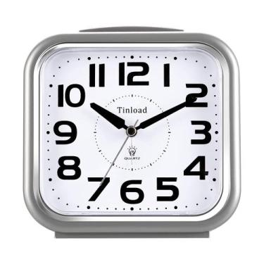 Imagem de Despertador Tinload 5.5 Large Analógico Silencioso que Não Toca