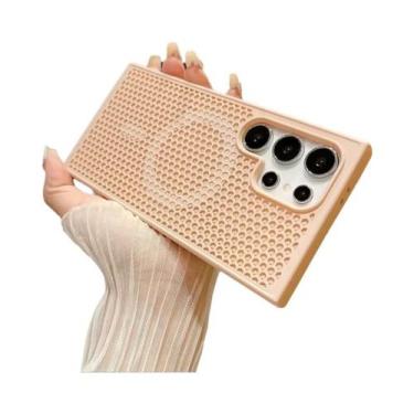 Imagem de Capa Magnética Magsafe Para Samsung Galaxy S25 S24 S23 S22 Ultra plus 