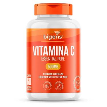 Imagem de Bigens Vitamina C 500 Mg Essential Pure 60 Capsulas-Unissex