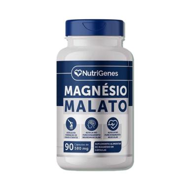 Imagem de Magnesio Malato 580 Mg 90 Caps - Nutrigenes-Unissex