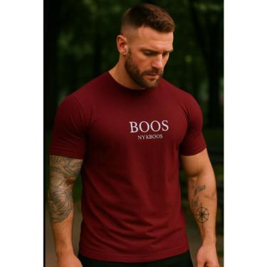 Imagem de Camiseta Masculina B Blusa Malha Premium Camisa Blusa Algodao Lançamen