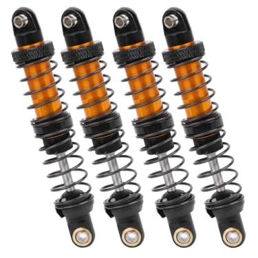 Imagem de Peças de Atualização de Amortecedor de Suspensão de óleo de Liga de Metal de Carro RC para Tamiya CC01-4 Axial SCX10 D90 D110 RR10 Preto Laranja 90mm 100mm 110mm Entusiastas de