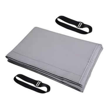 Imagem de Envoltório de mangueira CA lavável e dobrável | Manga de isolamento para mangueiras de exaustão de ar condicionado portáteis de 12 cm e 14 cm | Capa protetora para duto CA de fácil instalação