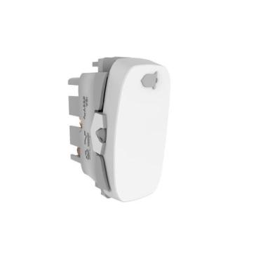 Imagem de Módulo Pulsador Campainha Branco Gracia 85312 Alumbra