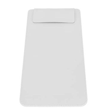 Imagem de Generic Capa de Couro PU para Teclado Sem Fio Durável Fácil de Limpar e Transportar para Magic Keyboard 2, Capa Protetora 30x14x1cm para Acessórios de Computador (Branco)