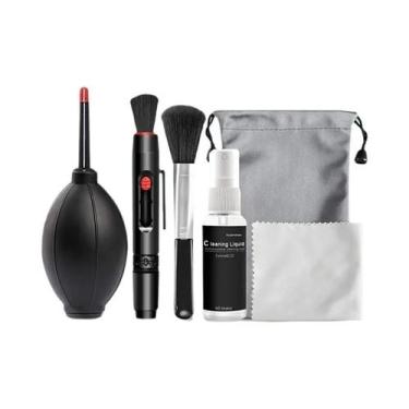 Imagem de Kit De Limpeza Para Câmeras Digitais Canon E Nikon: Soprador De Ar Par