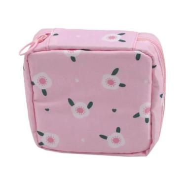 Imagem de Conjunto De Necessaires Femininas Pequenas Com Zíper, Mini Bolsa Organ