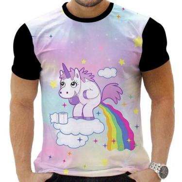 Imagem de Camiseta Camisa Personalizada Animal Mágico Unicórnio 6 - OBDS, INF 10
