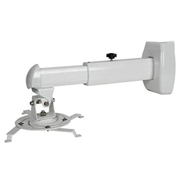 Imagem de SFOIMO Suporte de projetor ajustável para projetor, tubo de liga de alumínio espesso, suporte de parede