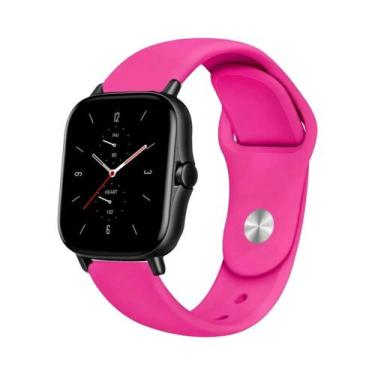 Imagem de Pulseira De Silicone De 20mm 22mm Para Amazfit GTS GTR 4 3 2 Bip 6 5 M