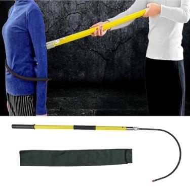 Imagem de Ganchos de resgate leves e isolados de alta tensão - Gancho de resgate portátil destacável com bolsa de armazenamento para estação de energia/fábrica - Ferramenta de segurança de 2 m (6,5 pés)