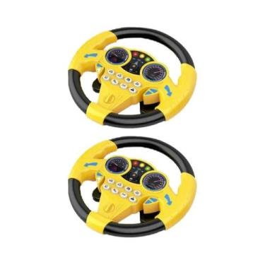 Imagem de 360 graus Brinquedo De Volante De Simulação Rotativo Para Crianças 1-6