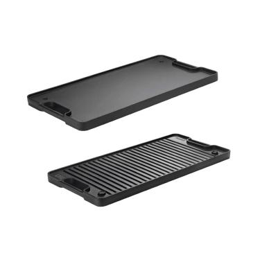 Imagem de Chapa Dupla Face Retangular de Ferro Panela Mineira 50x25cm