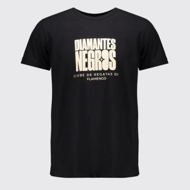 Imagem de Camiseta Flamengo Consciência Negra Querido Preta - Braziline, GG