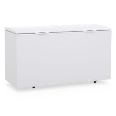 Imagem de Freezer Horizontal Dupla Açao Ghb-530 Bin Branco 2 Tampa Cega 532L Biv