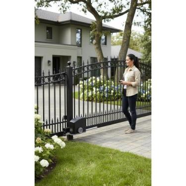 Imagem de Motor Portão Deslizante 1/4HP Preto 250kg Segurança Residenc - Congrat