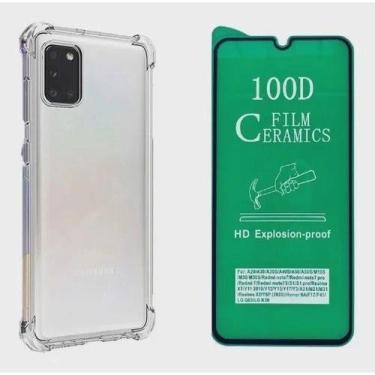 Imagem de Kit Película 9D Cerâmica + Capa Capinha Anti Impactos para Samsung Gal