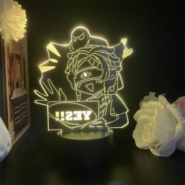 Imagem de Night Light Identitys Wraiths 3D LED Color Changing Kids - Yiweisai