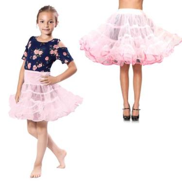 Imagem de Anágua Malco Modes Little Betty para vestido de patente preto