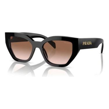 Imagem de Óculos De Sol - Prada - Pra09s 1ab0a6 53 Armação Preto Haste Preto Len