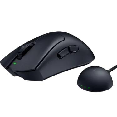 Imagem de Mouse Gamer Razer Deathadder V4 Pro, 8.000 Hz, 45000 Dpi, 5 Botões, 56g Ultraleve, 150hr De Bateria, Recarregável, Preto