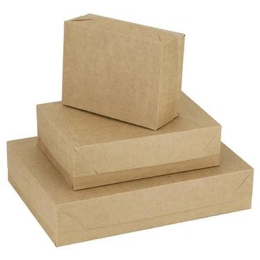 Imagem de Caixa para Presente com Tampa KRAFT MD 26X19X7,5 PCT.C/10 - Cristina