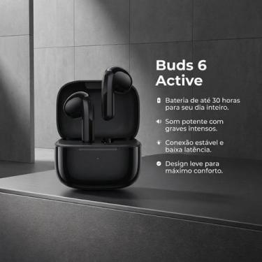 Imagem de Fone de Ouvido Xiaomi Redmi Buds 6 Active Bluetooth 5.0 Autonomia de 2