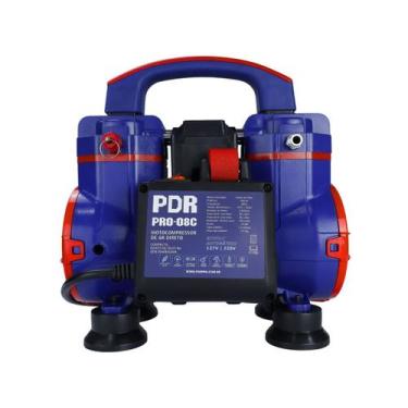 Imagem de Motocompressor de Ar Direto PDR PRO08C 830W Bivolt Sem Óleo Compacto P
