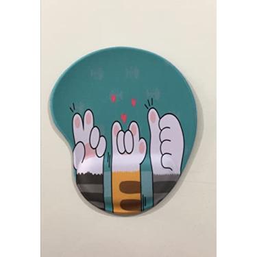 Imagem de Mouse Pad Ergonômico Gota - Patinhas