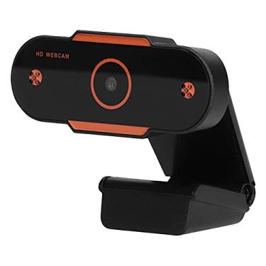 Imagem de Microfone embutido com câmera USB computador 1080P, câmera PC com webcams com funções de beleza para videoconferência ao