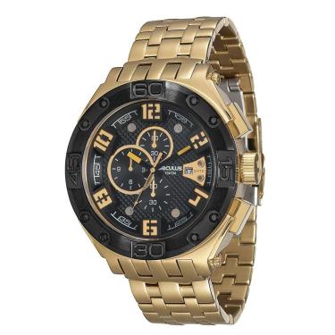 Imagem de Relógio Masculino Seculus 20206GPSVHA1 54mm Dourado