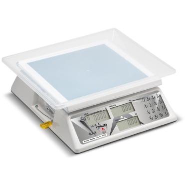 Imagem de Balança Computadora Ramuza Branca Bivolt 6Kgx2g DCRB CL