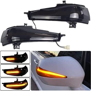 Imagem de Hacreyatu Lâmpada indicadora de espelho lateral retrovisor dinâmico LED Luzes pisca-pisca para Honda CIVIC 2006-2011 Sedan FA 1 2 3 FD 1 2 3 4 5