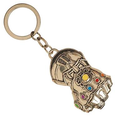 Imagem de Chaveiro Thanos Infinity Gauntlet Acessórios dos Vingadores – Presente dos Vingadores Infinity Manopla Acessórios, Ouro, Others