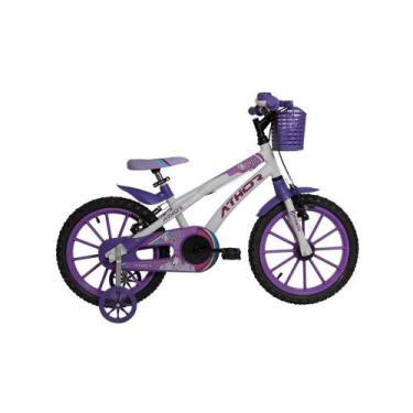 Imagem de Bicicleta Infantil Aro 16 Athor Baby Lux Unicórnio Feminina - Athor Bi
