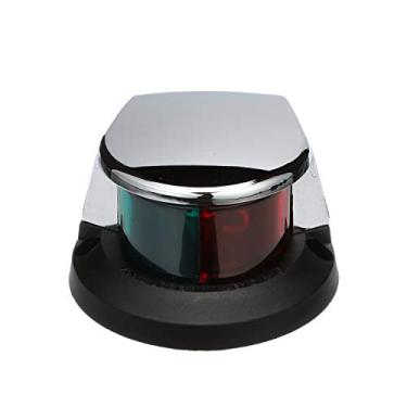 Imagem de Seachoice 05021 Zamak Cromado 12V Bi-Color Boat Navigation Bow Light, 10 cm