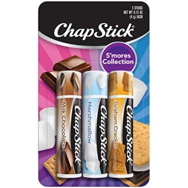Imagem de Kit com 3 Lip Balm Chap Stick Chocolate - Marshmallow - Bolacha Maizena