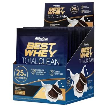Imagem de Best Whey Total Clean Sachê (Display com 15 sachês- 35g), Sabor COOKIES & CREAM