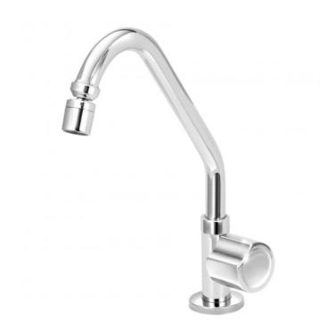 Imagem de Torneira Cozinha Mesa Bica Móvel ¼ Volta 1167 Mônaco Plus C40 Cromado Cromado