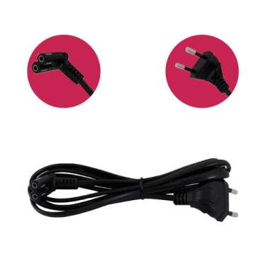 Imagem de Cabo Bipolar Tipo 8 90 Graus 1,5m original LG para Tv e Som, EAD641084