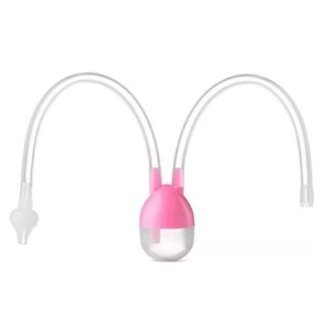 Imagem de Aspirador Nasal Bebe Infantil Sucção Sugador Catarro Meleca - Pais e F