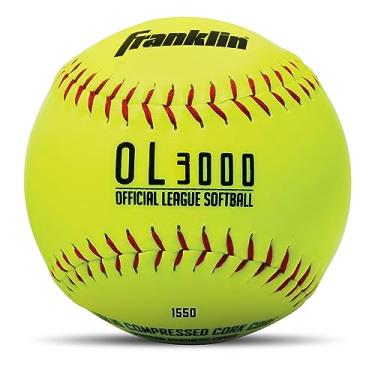 Imagem de Franklin Sports Bolas de softball de tamanho oficial – Bolas de softball de 30,5 cm – Fastpitch Tournament Softballs – Ótimo para treino + treinamento – Tamanho oficial + peso – 1 pacote