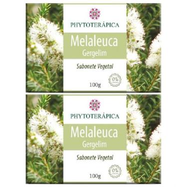 Imagem de 2X Sabonete de Melaleuca e Gergelim - Phytoterapica - Phytoterápica